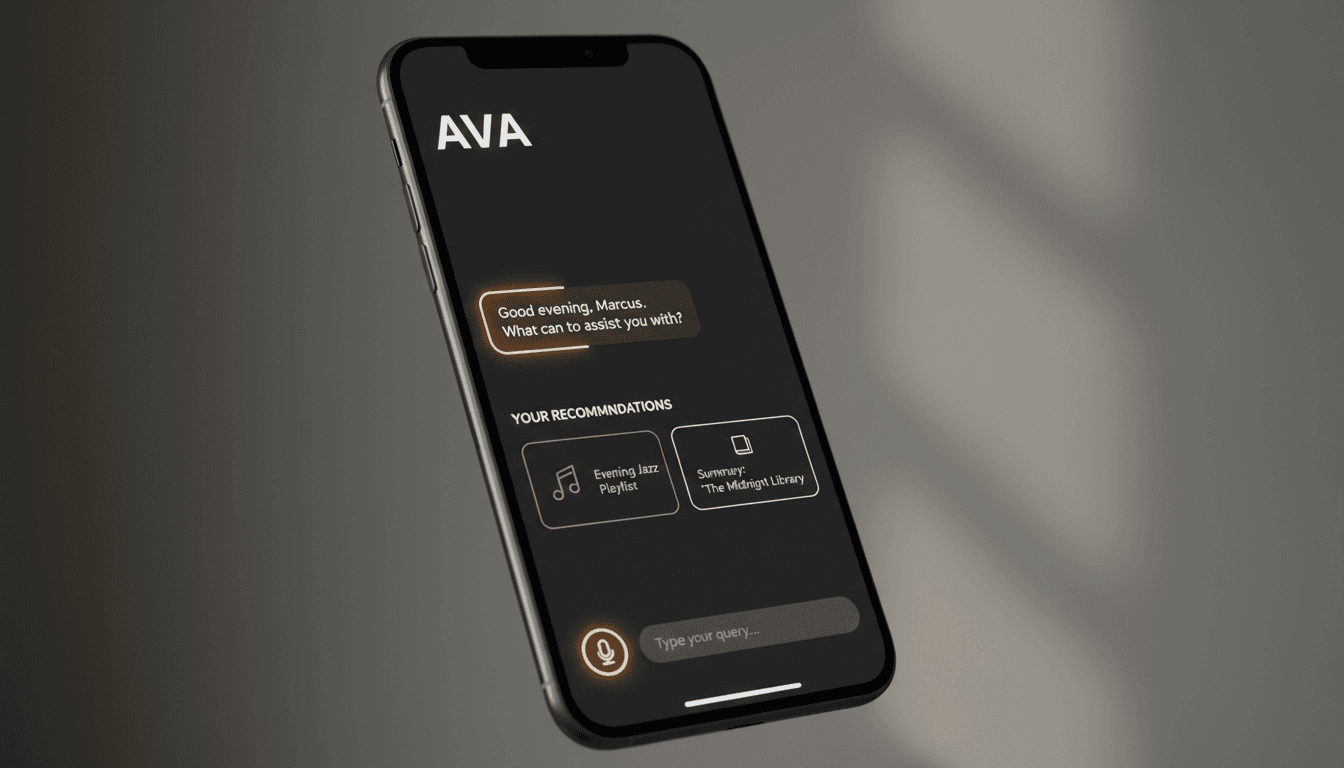 Personalized AI assistant interface