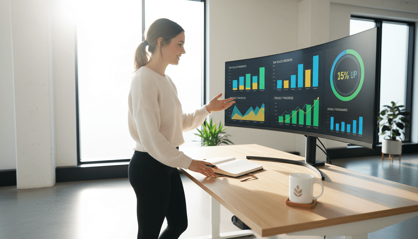 Daily performance tracking dashboard